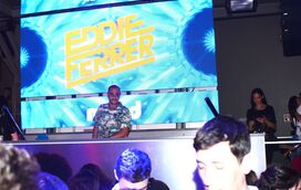 Ao rubro! Figuras públicas divertem-se no Lust in Rio ao som de Eddie Ferrer