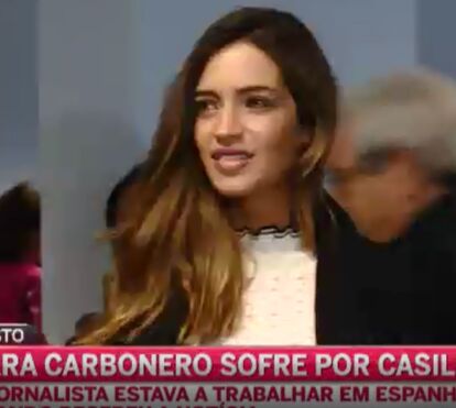 Sara Carbonero em pânico por causa de Casillas