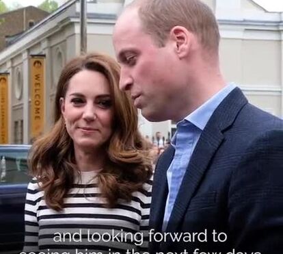 A reação do príncipe William ao nascimento do sobrinho