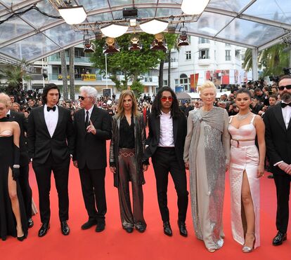 A cerimónia de abertura do Festival de Cinema de Cannes