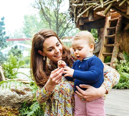 As fotos adoráveis dos 3 filhos de William e Kate no Chelsea Flower Show