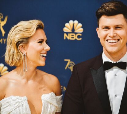 A fazer chorar muitos corações: Scarlett Johansson casou em segredo com Colin Jost