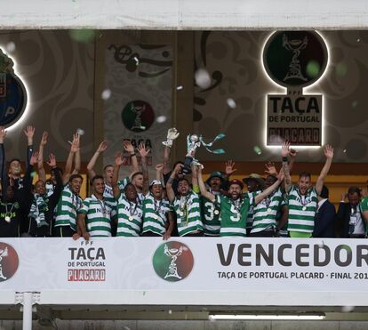 A grande festa do Sporting com a conquista da Taça de Portugal 