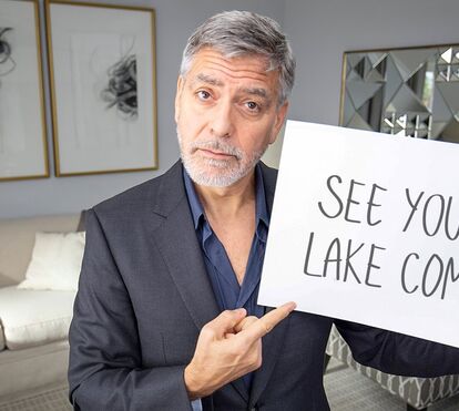 Quer ir almoçar na luxuosa mansão de George Clooney com o ator e a mulher?