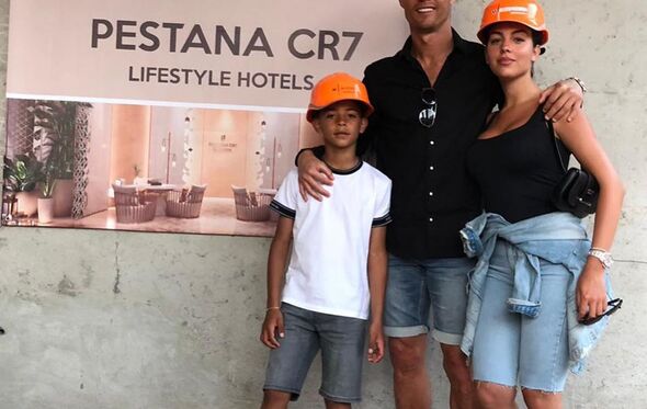 Cristiano Ronaldo, Georgina e Cristianinho