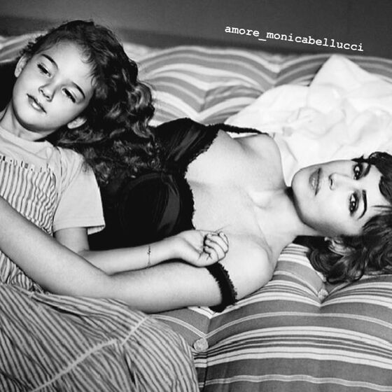 Monica Bellucci e Deva Cassel