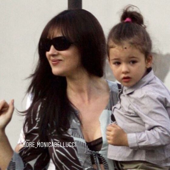 Monica Bellucci e Deva Cassel