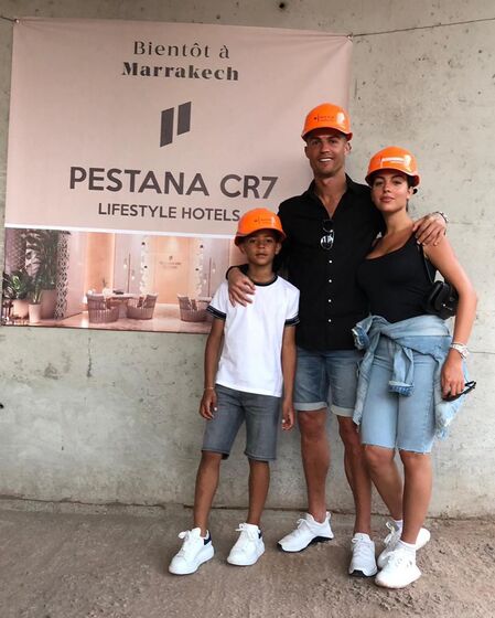 Cristiano Ronaldo, Georgina e Cristianinho