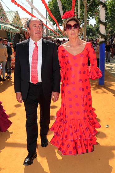 Agatha Ruiz de la Prada e  Luis Miguel Rodríguez
