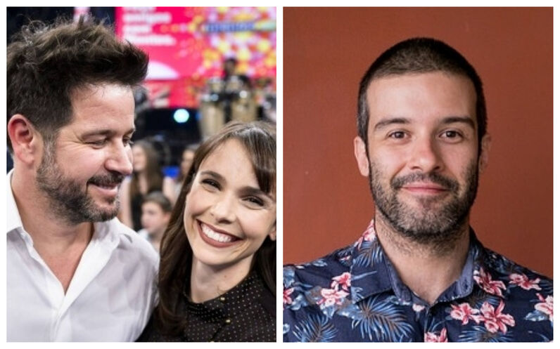 Murilo Benício, Débora Falabella e Gustavo Vaz