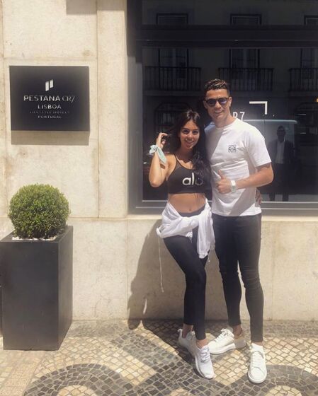Cristiano Ronaldo, Georgina Rodríguez, Lisboa