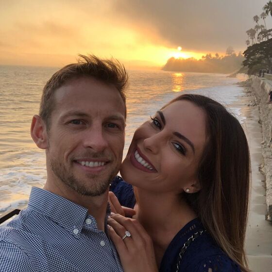 Brittny Ward,  Jenson Button