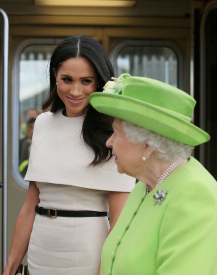 Meghan Markle, rainha isabel II