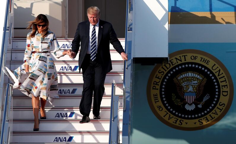 Melania Trump, Japão