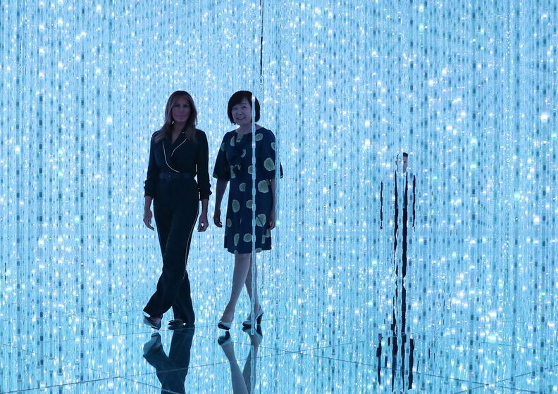 Melania Trump, Japão