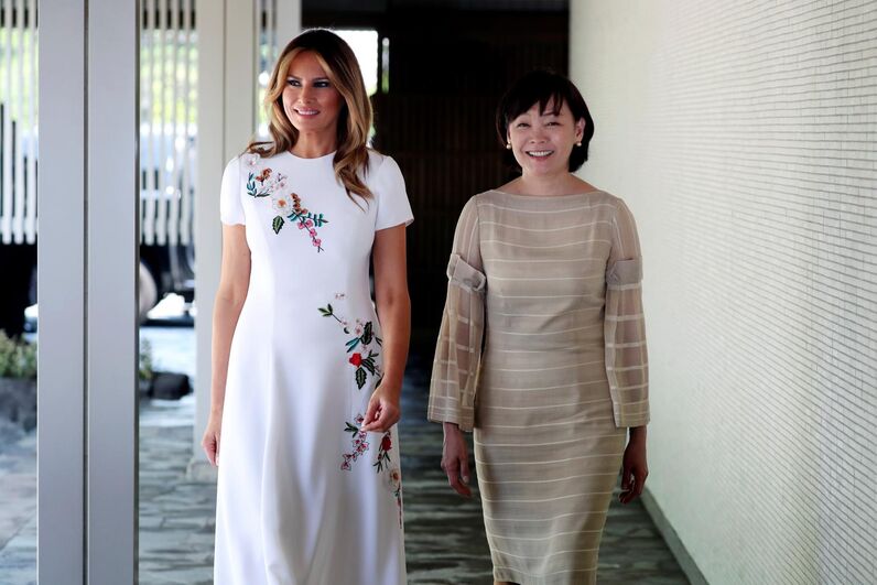 Melania Trump, Japão