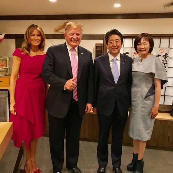Melania Trump, Japão