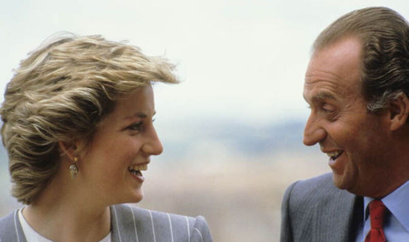 Juan Carlos e Lady Di