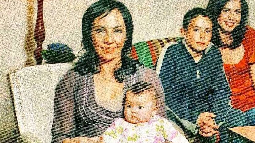 Sara Norte com a mãe, Carla Andrino