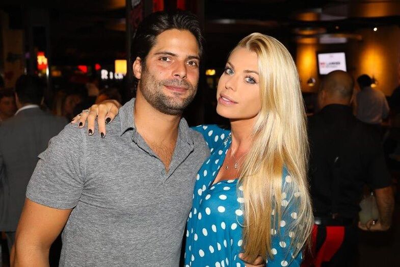 Jorge Sestini e Caroline Bittencourt