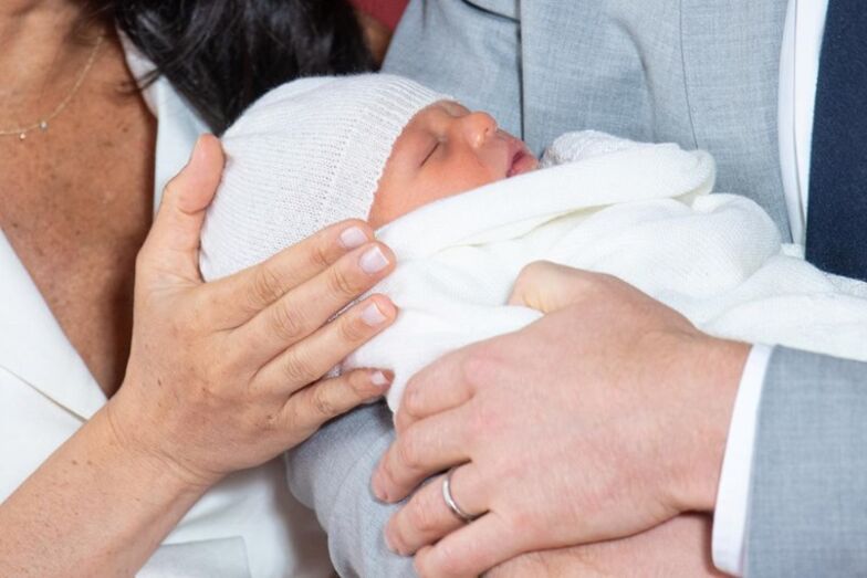 Primeiras fotos do filho de Meghan Markle e Harry.