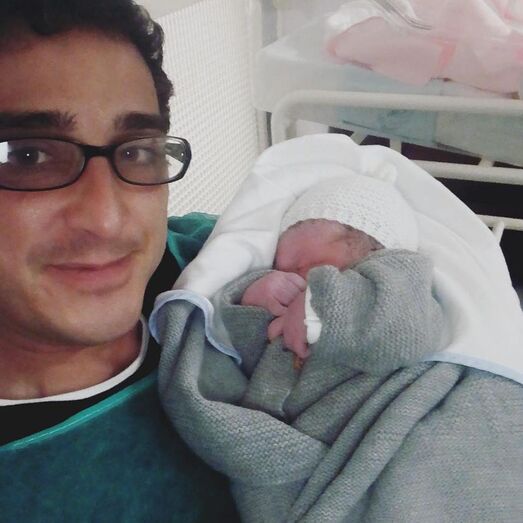 Manuel Melo e o filho Martim