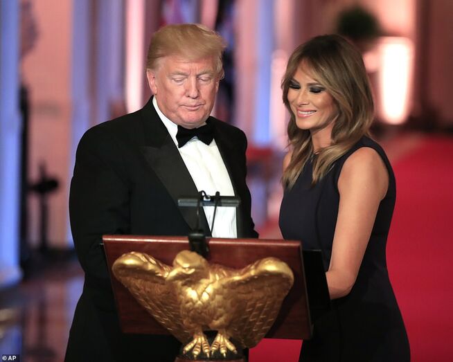Melania e Donald Trump
