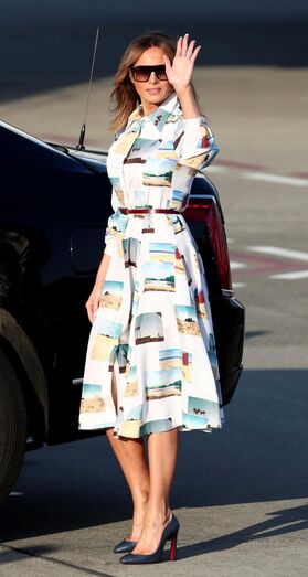 Melania Trump, Japão