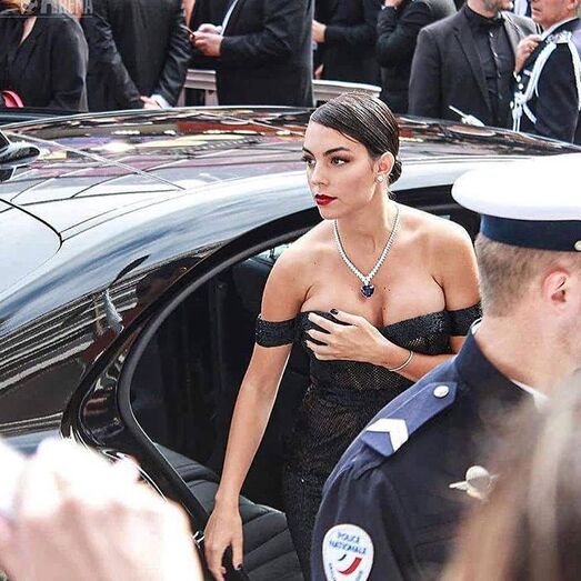 Georgina Rodríguez em Cannes