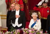 trump, família real britânica