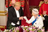 trump, família real britânica