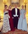 trump, família real britânica