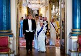 Donald Trump e a rainha Isabel II