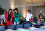 georgina rodriguez, dolores aveiro, cristianinho, elma, portugal, liga das nações