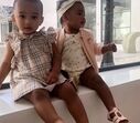 Kim Kardashian, Kanye West, filhas