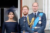 Príncipe William, Harry e Meghan