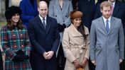 William, Harry , Meghan e Kate