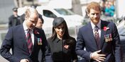 William, Harry , Meghan e Kate