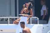 Cristiano Ronaldo, Georgina Rodríguez, iate, luxo, sul de frança, saint tropez