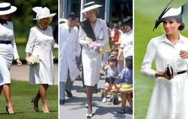 Melania Trump inspira-se na princesa Diana e em Meghan Markle