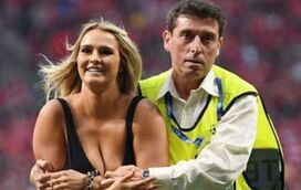 As fotos "quentes" da modelo russa que invadiu a final da Liga dos Campeões