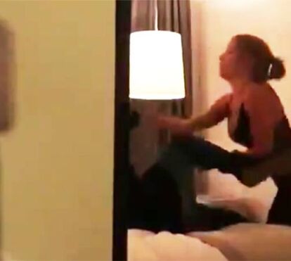 Veja o vídeo da discussão acesa entre Neymar e a mulher que o acusa de violação e agressão