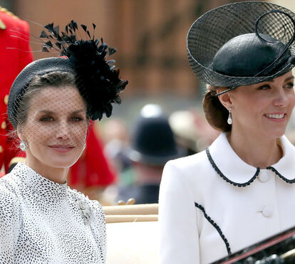 Turbulência feia entre a realeza! Kate Middleton acusada de desrespeitar Letizia