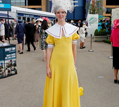 Rainha Isabel II e Kate Middleton roubam protagonismo aos chapéus de Ascot