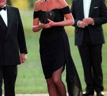 O 'vestido da vingança' da princesa Diana