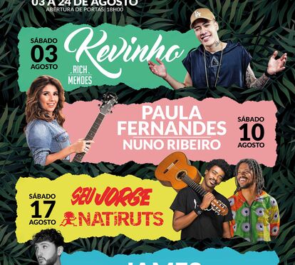 Festival Ofir destaca-se no verão do litoral Norte. 4ª edição em 2019.