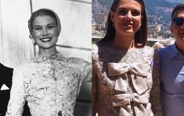 Charlotte Casiraghi e Grace Kelly