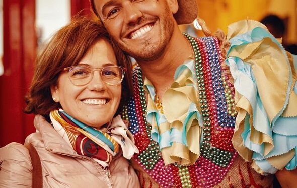 Pedro Teixeira e a mãe