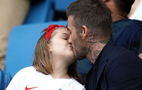 david beckham, harper beckham