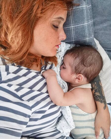 Carolina Deslandes, filhos